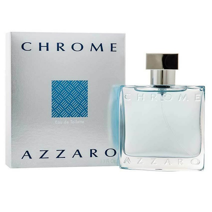 Chrome Cologne by Loris Azzaro 3.4oz Eau De Parfum Spray for men